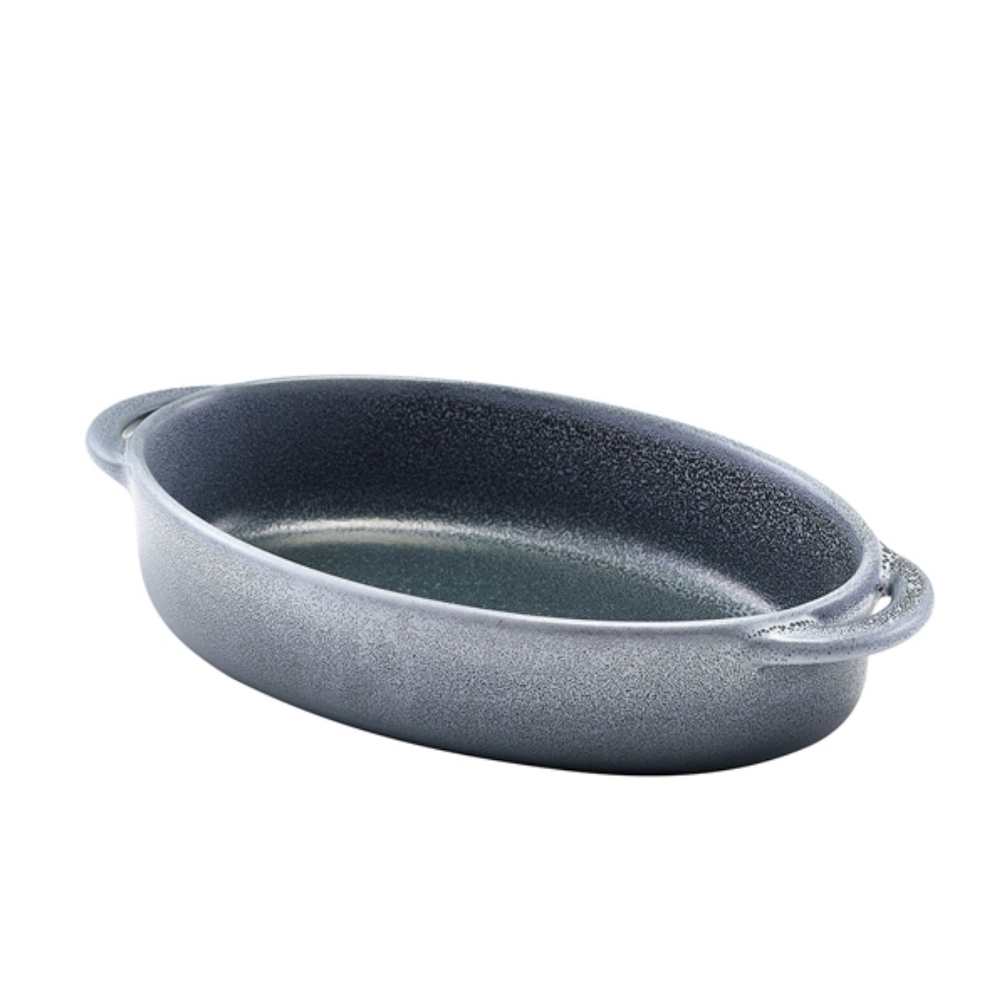 Picture of Forge Graphite Stoneware Oval Dish 17.5 x 11.5 x 4cm - CT-OD18G