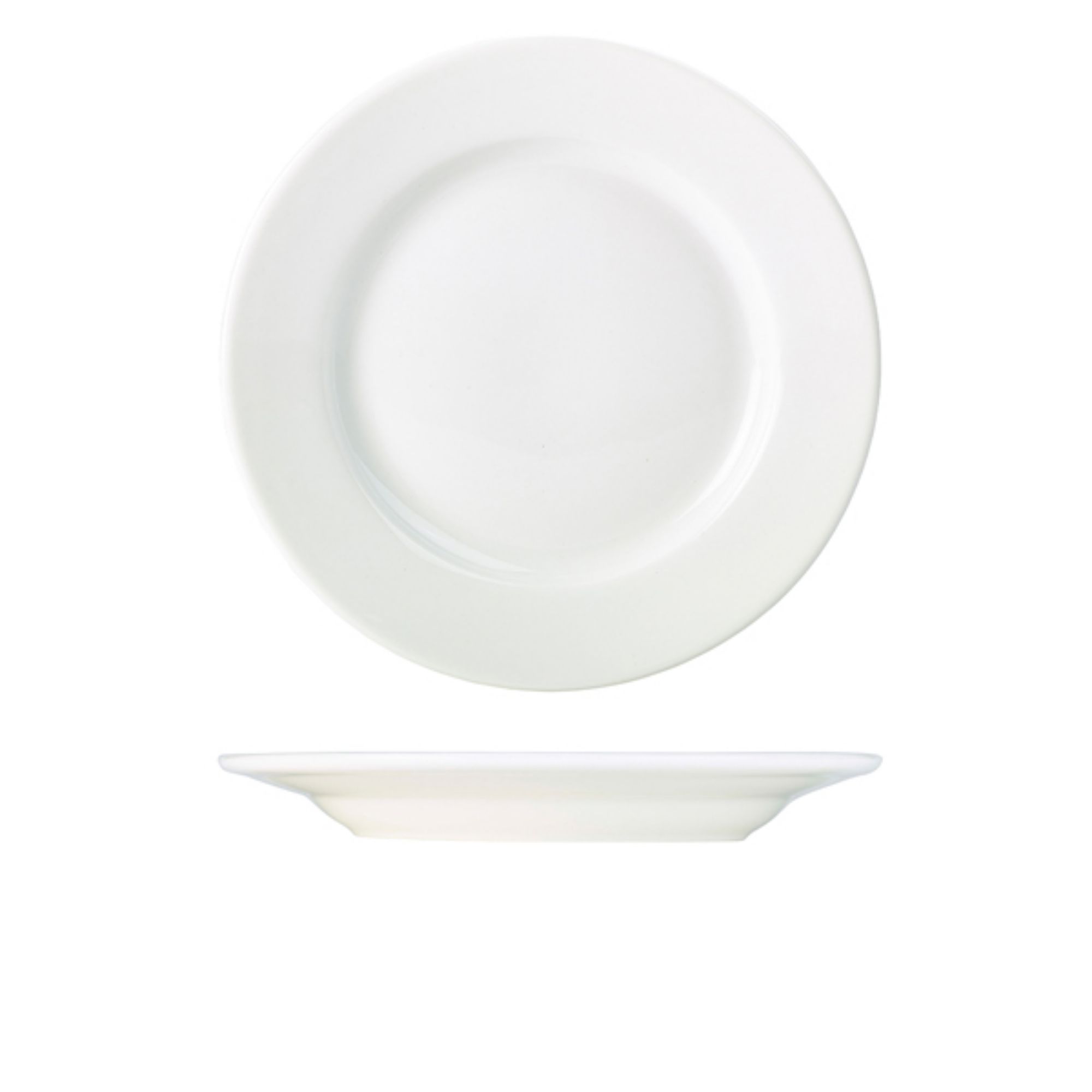Picture of Genware Porcelain Classic Winged Plate 28cm/11" - 160628