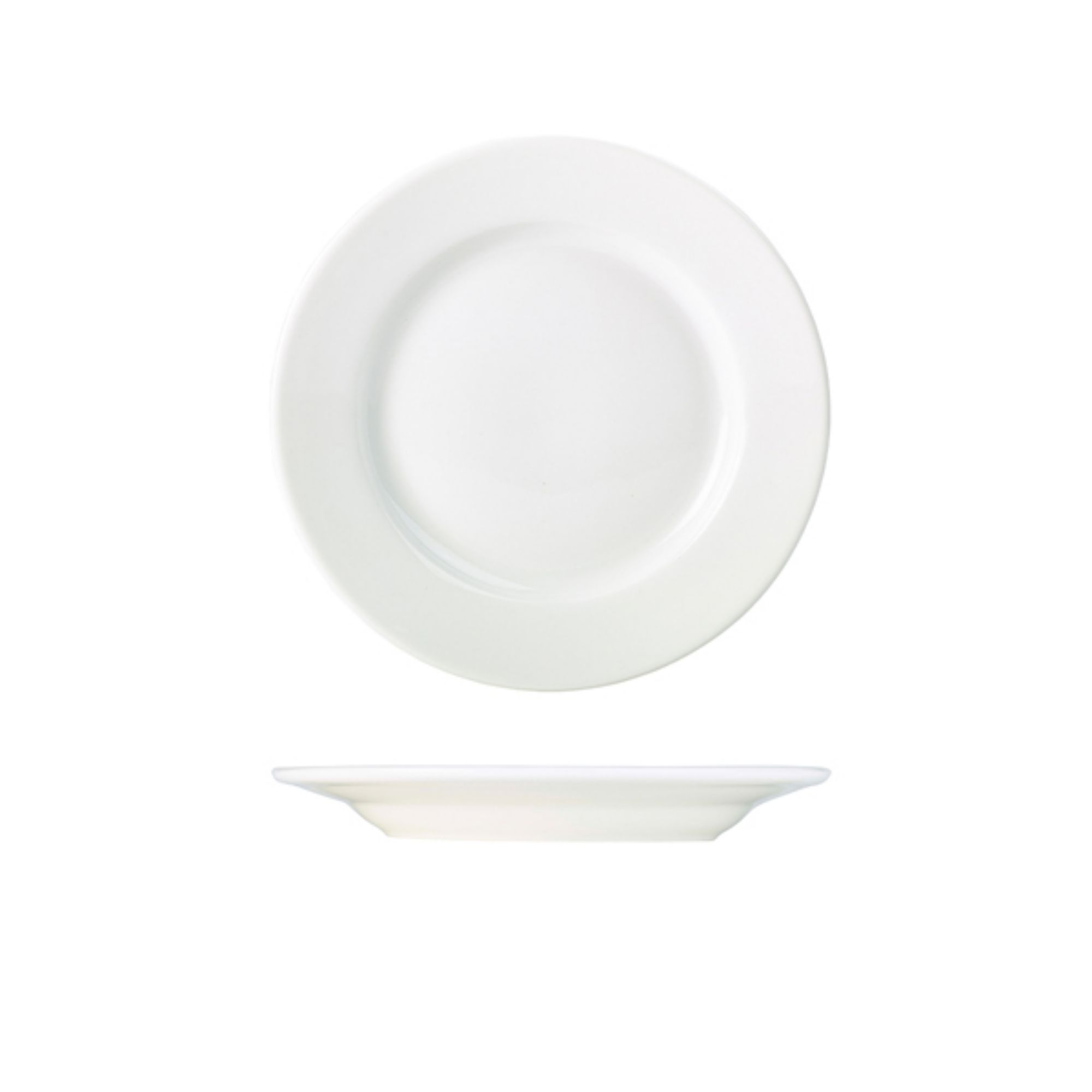Picture of Genware Porcelain Classic Winged Plate 21cm/8.25" - 160621