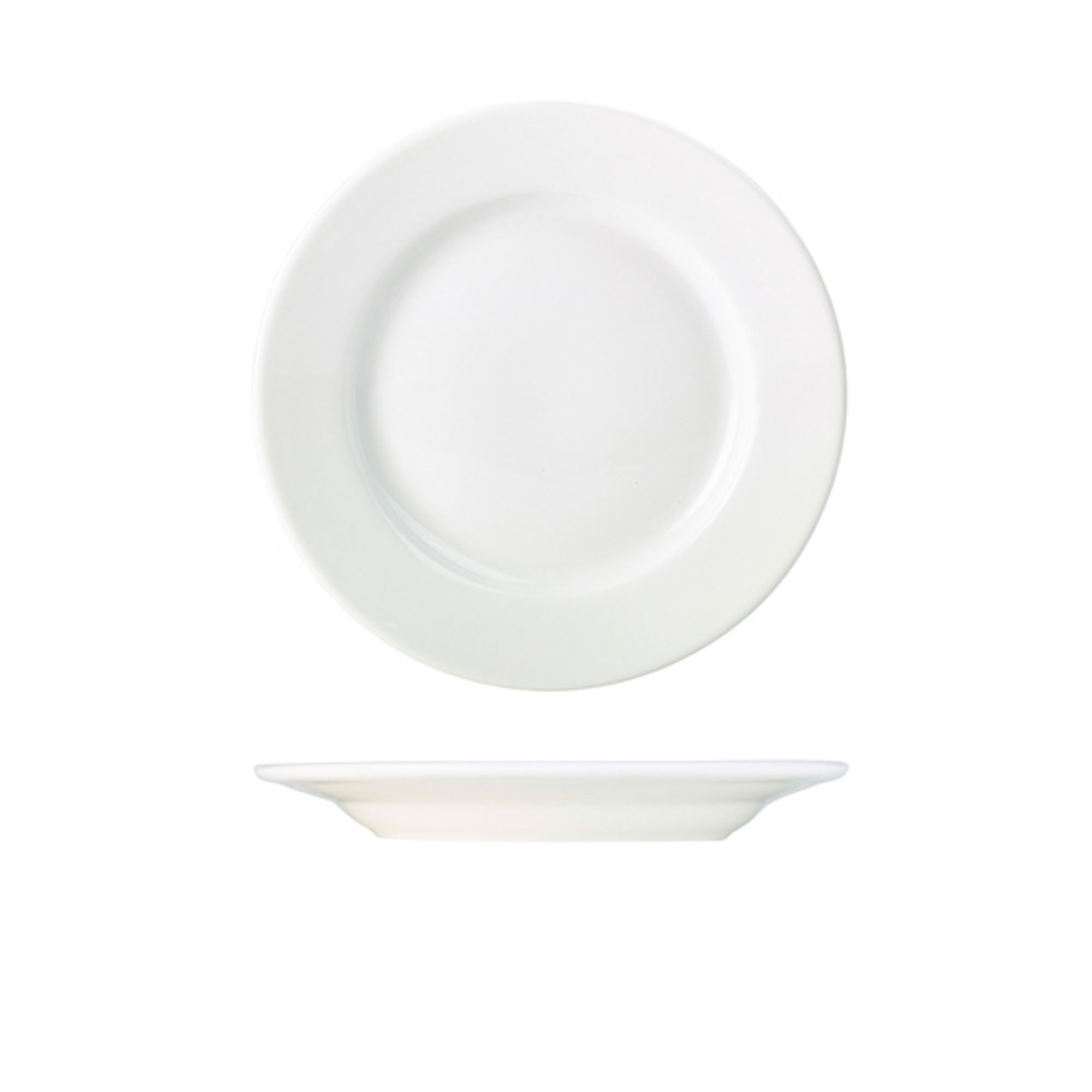 Picture of Genware Porcelain Classic Winged Plate 23cm/9" - 160623