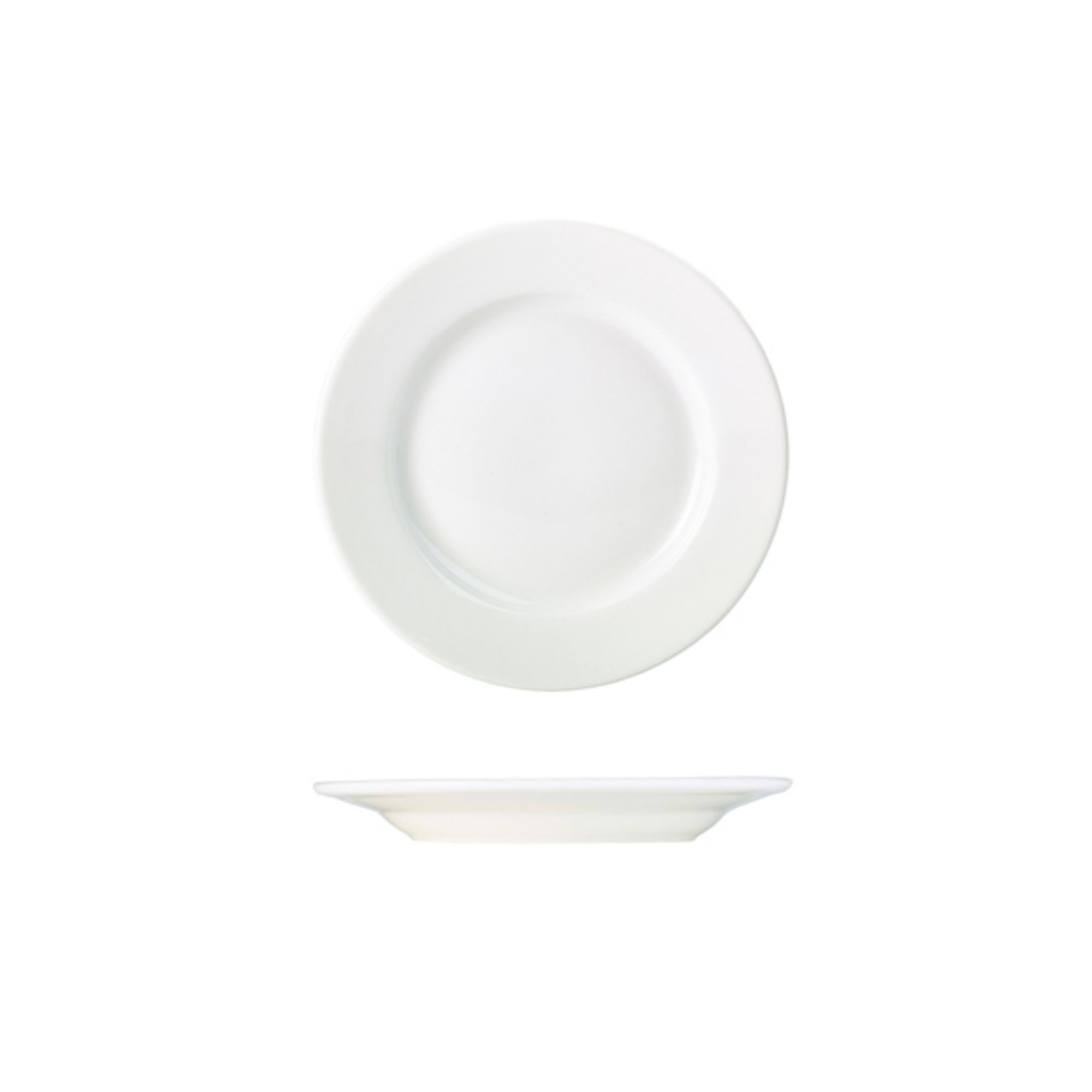 Picture of Genware Porcelain Classic Winged Plate 17cm/6.5" - 160617