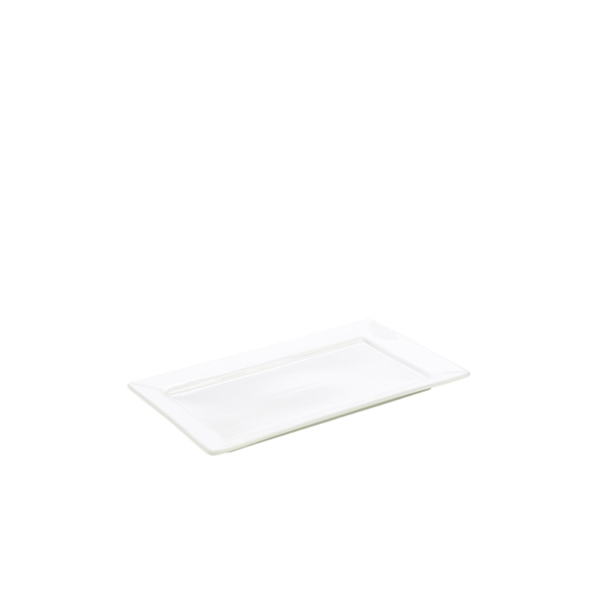 Picture of Genware Porcelain Rectangular Plate 24 x 17cm/9.5 x 6.75" - 180724