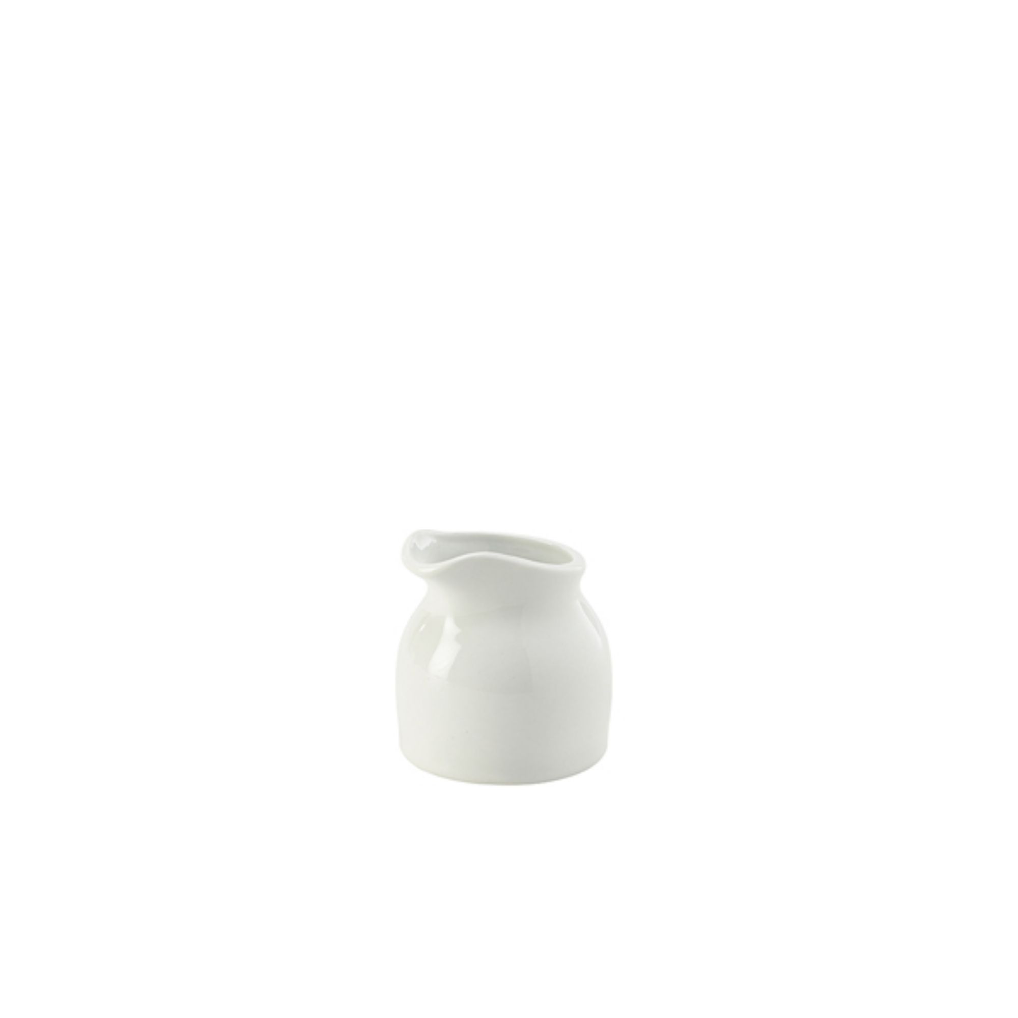 Picture of Genware Porcelain Jug 7cl/2.5oz - 372207