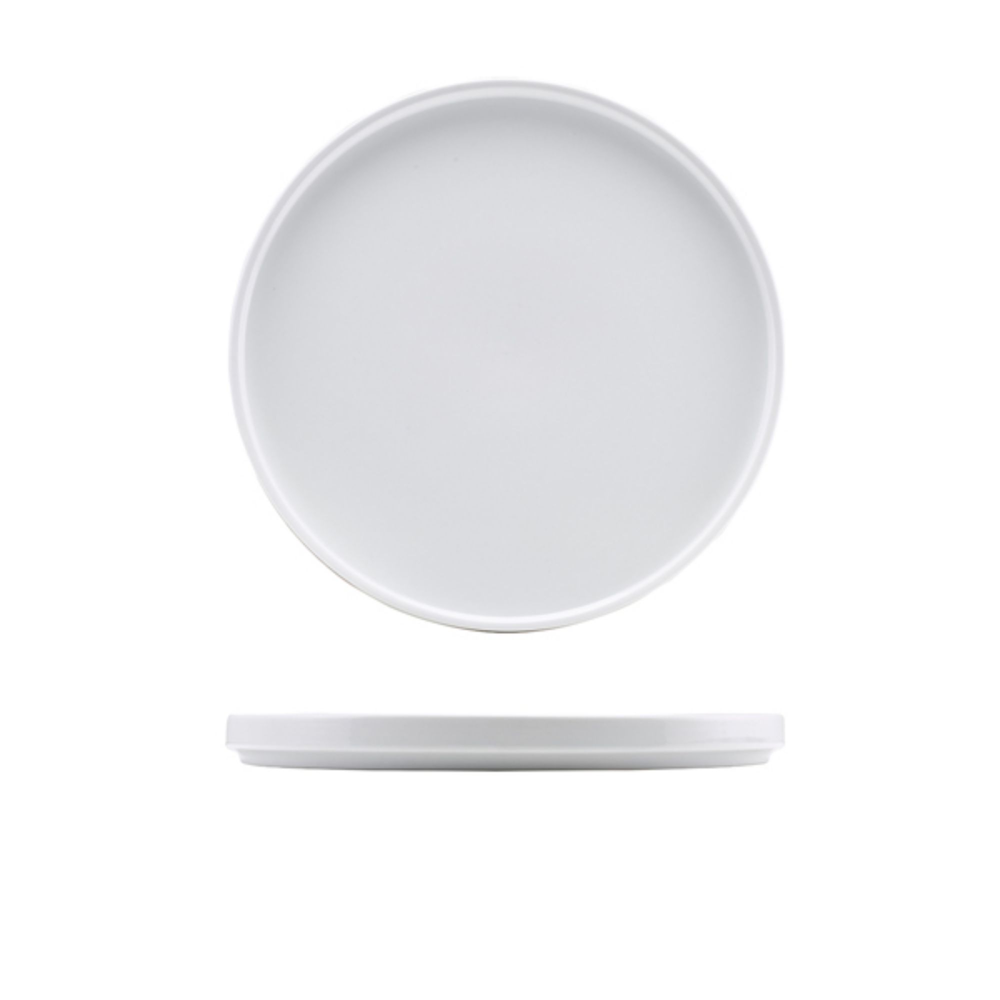 Picture of Genware Porcelain Low Presentation Plate 25cm/9.75" - 160925