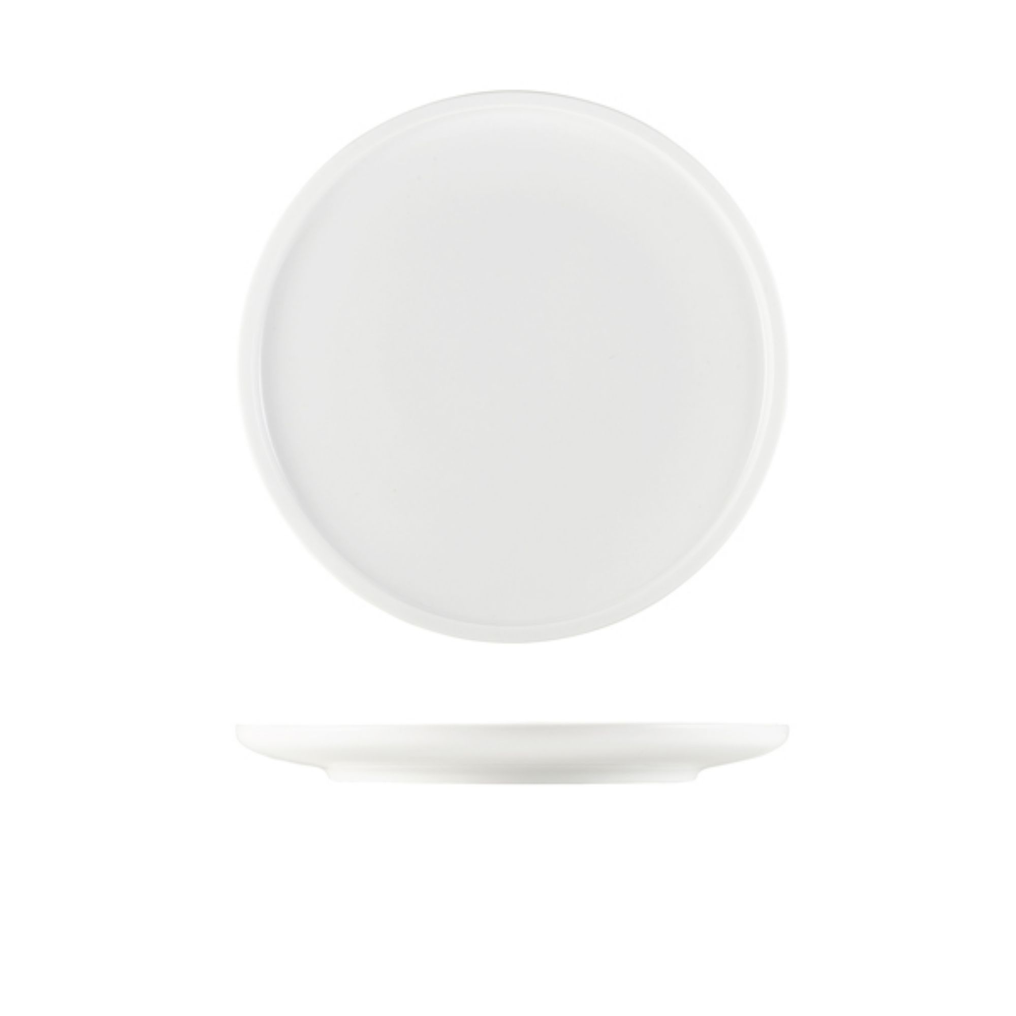 Picture of GenWare Porcelain Flat Rim Plate 23cm/9" - 161323