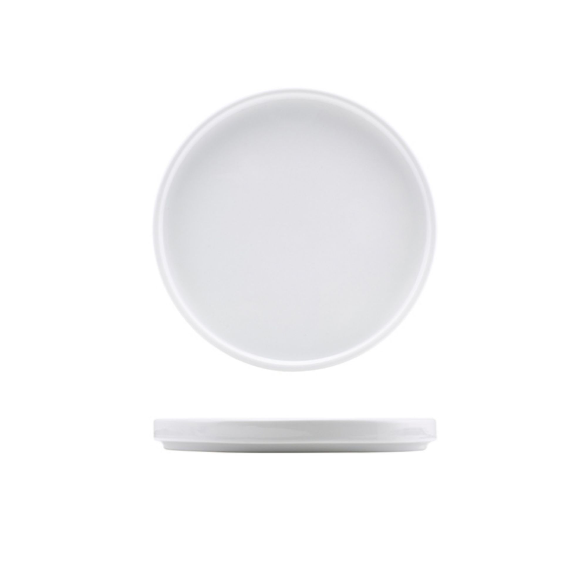 Picture of Genware Porcelain Low Presentation Plate 20cm/8" - 160920