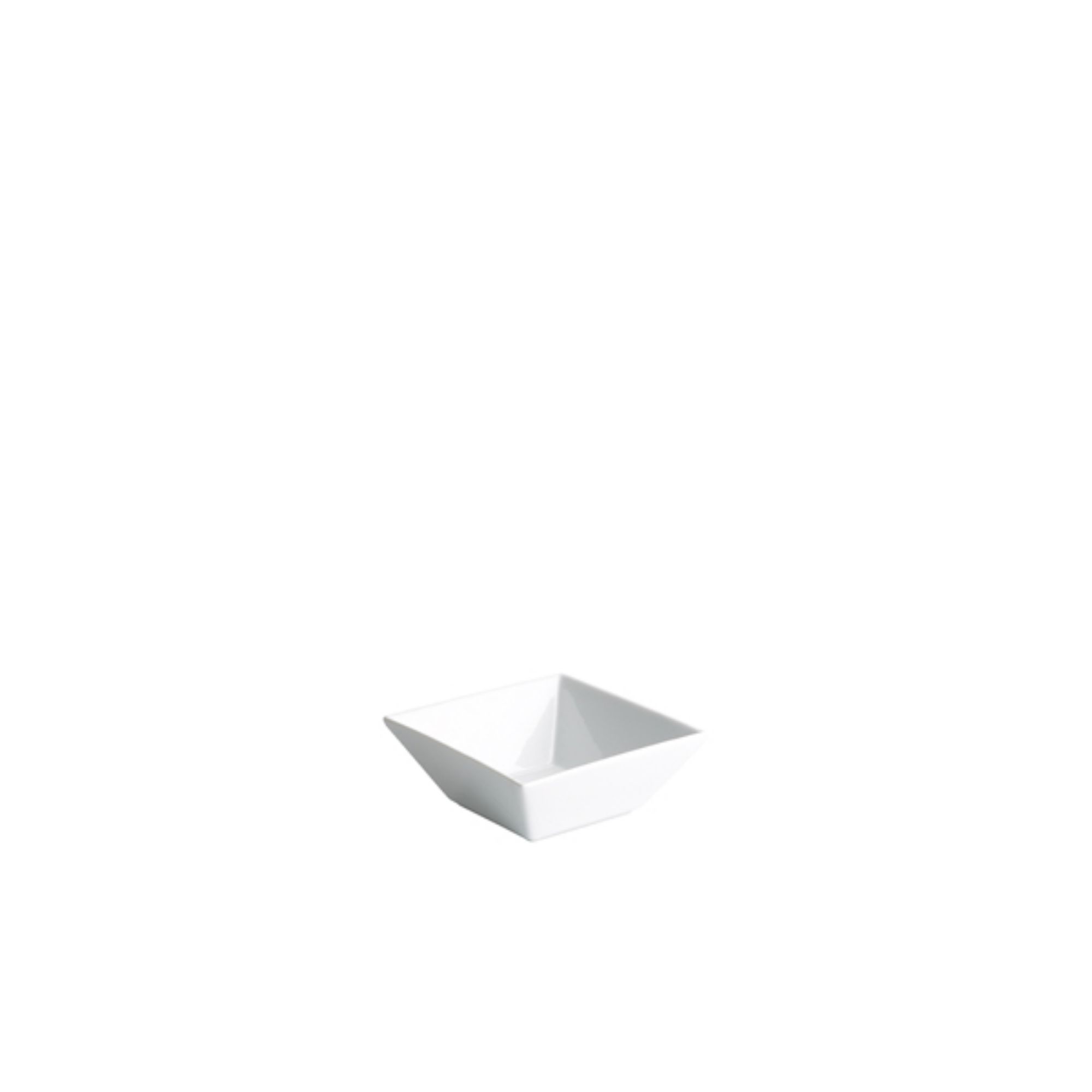 Picture of Genware Ceramic Square Dip Dish 6.5 x 3cm - 1425B