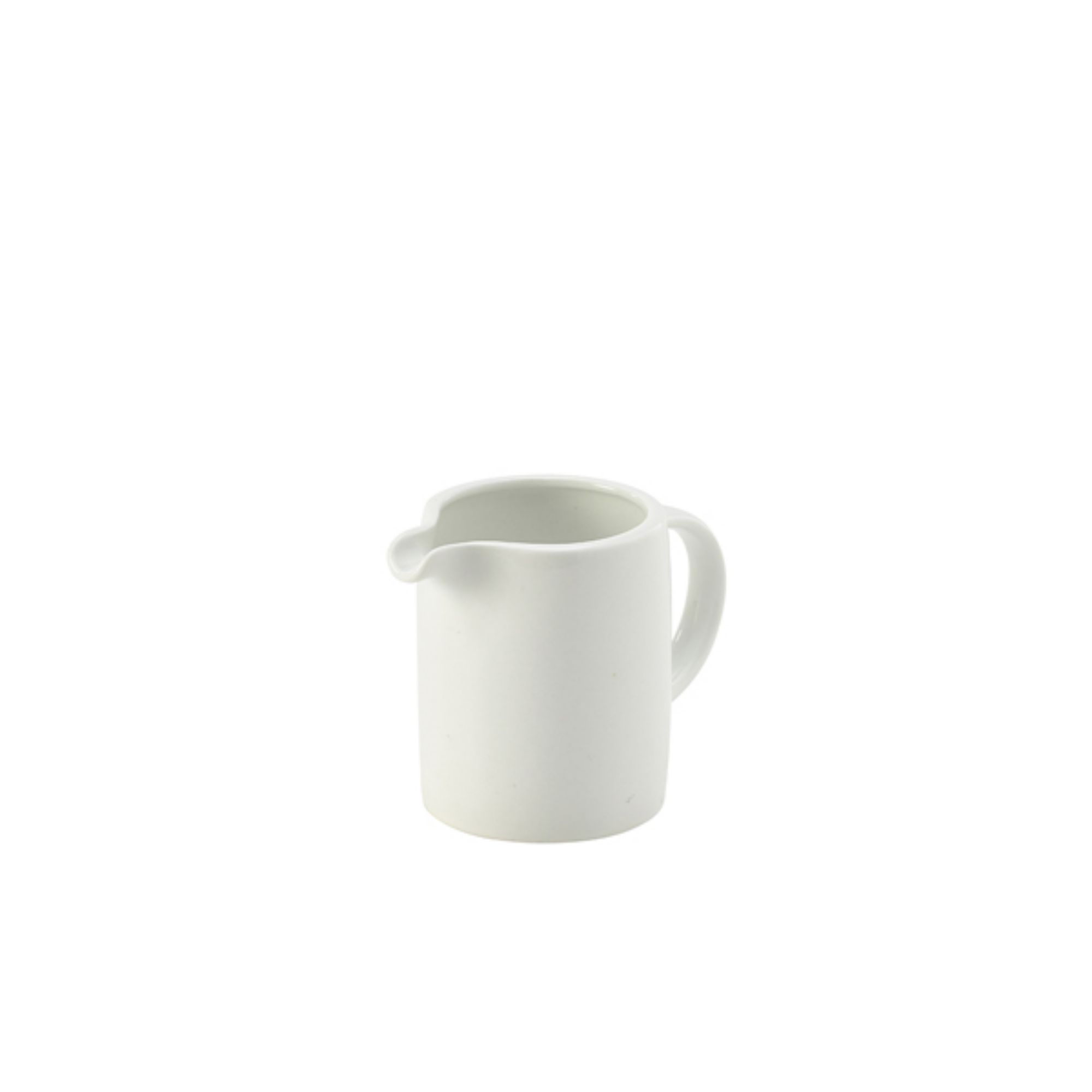 Picture of Genware Porcelain Solid Milk Jug 12cl/4oz - 21-101