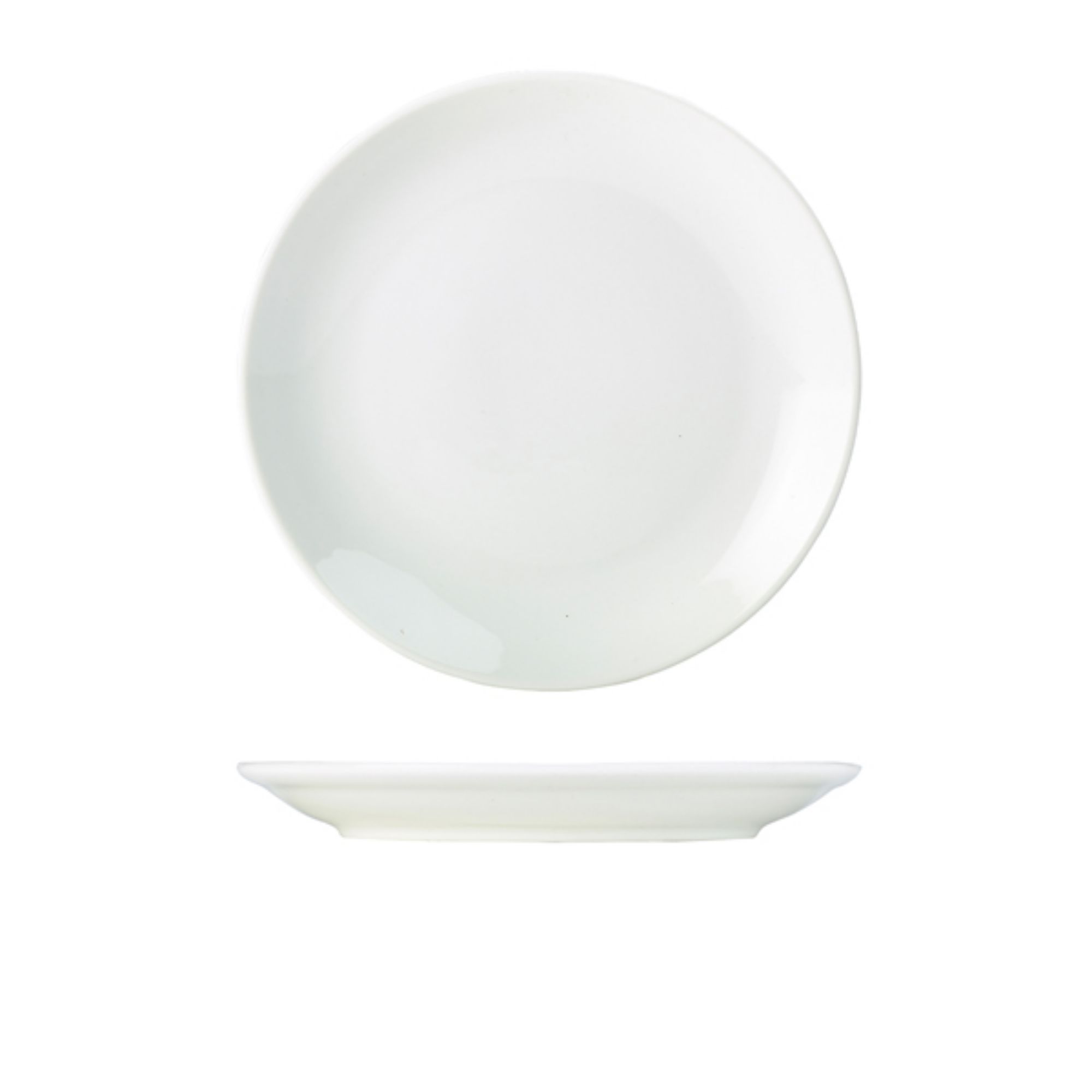 Picture of Genware Porcelain Coupe Plate 26cm/10.25" - 187626