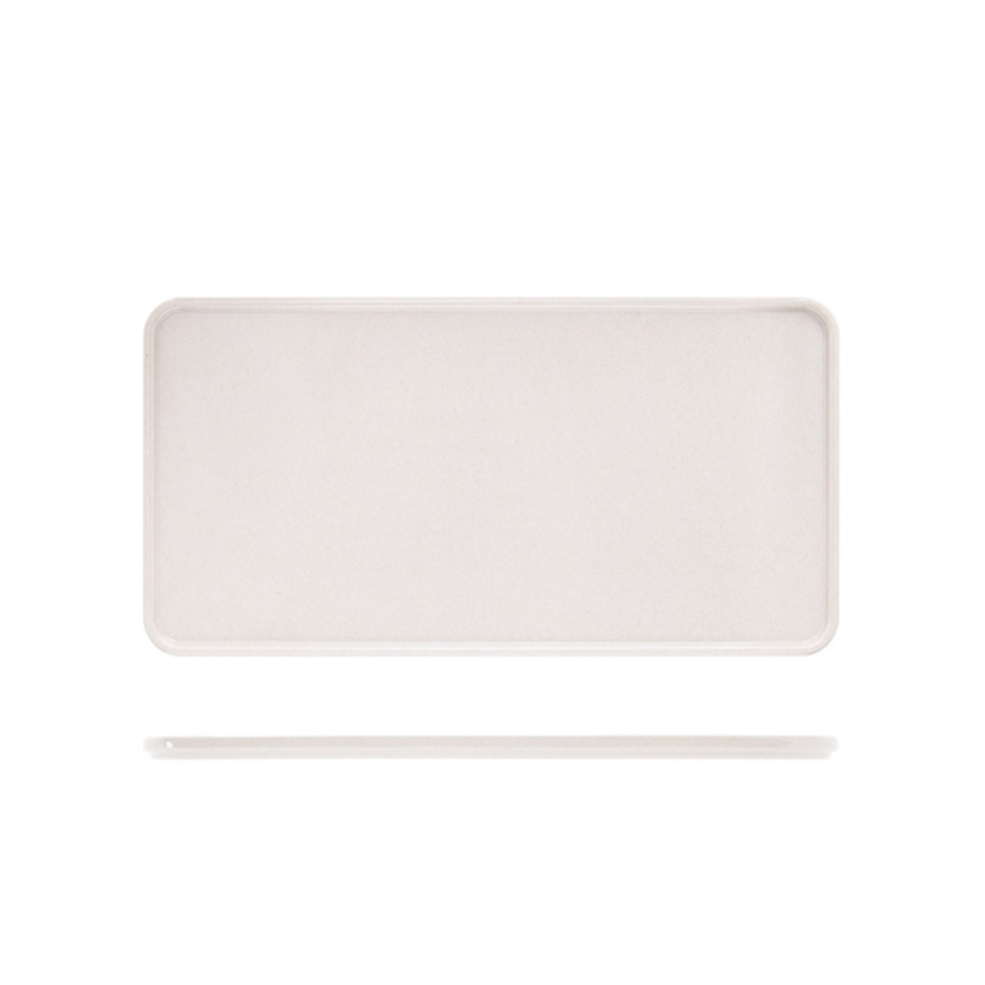 Picture of White Tokyo Melamine Bento Box Lid 34.8 x 18cm - LID350145