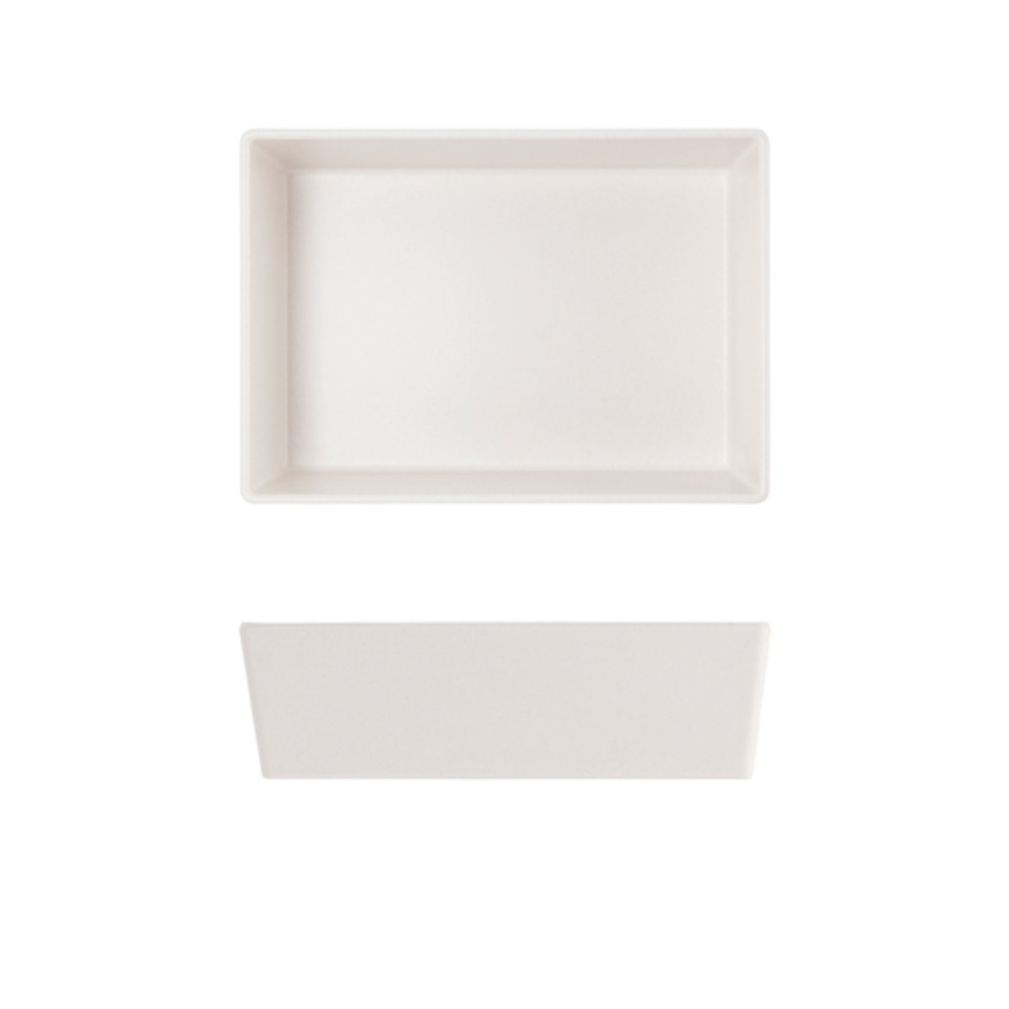 Picture of White Tokyo Melamine Salad Box 20.5 x 14.5 x 6cm - TY202745