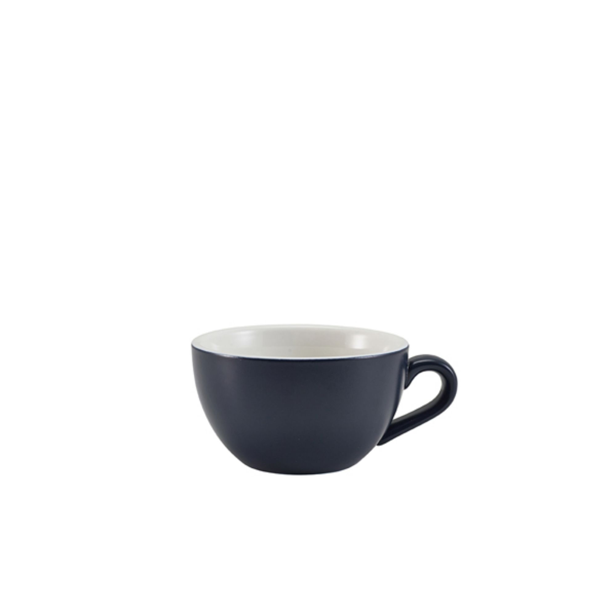 Picture of GenWare Porcelain Matt Blue Bowl Shaped Cup 17.5cl/6oz - 322118MBL
