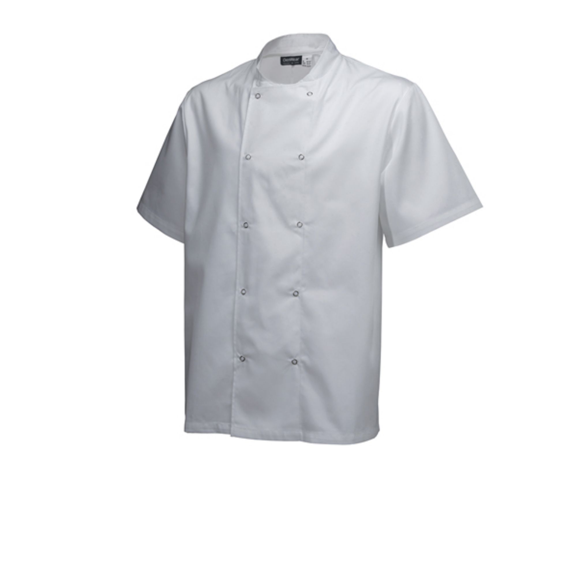 Picture of Basic Stud Jacket (Short Sleeve) White XL Size - NJ18-XL