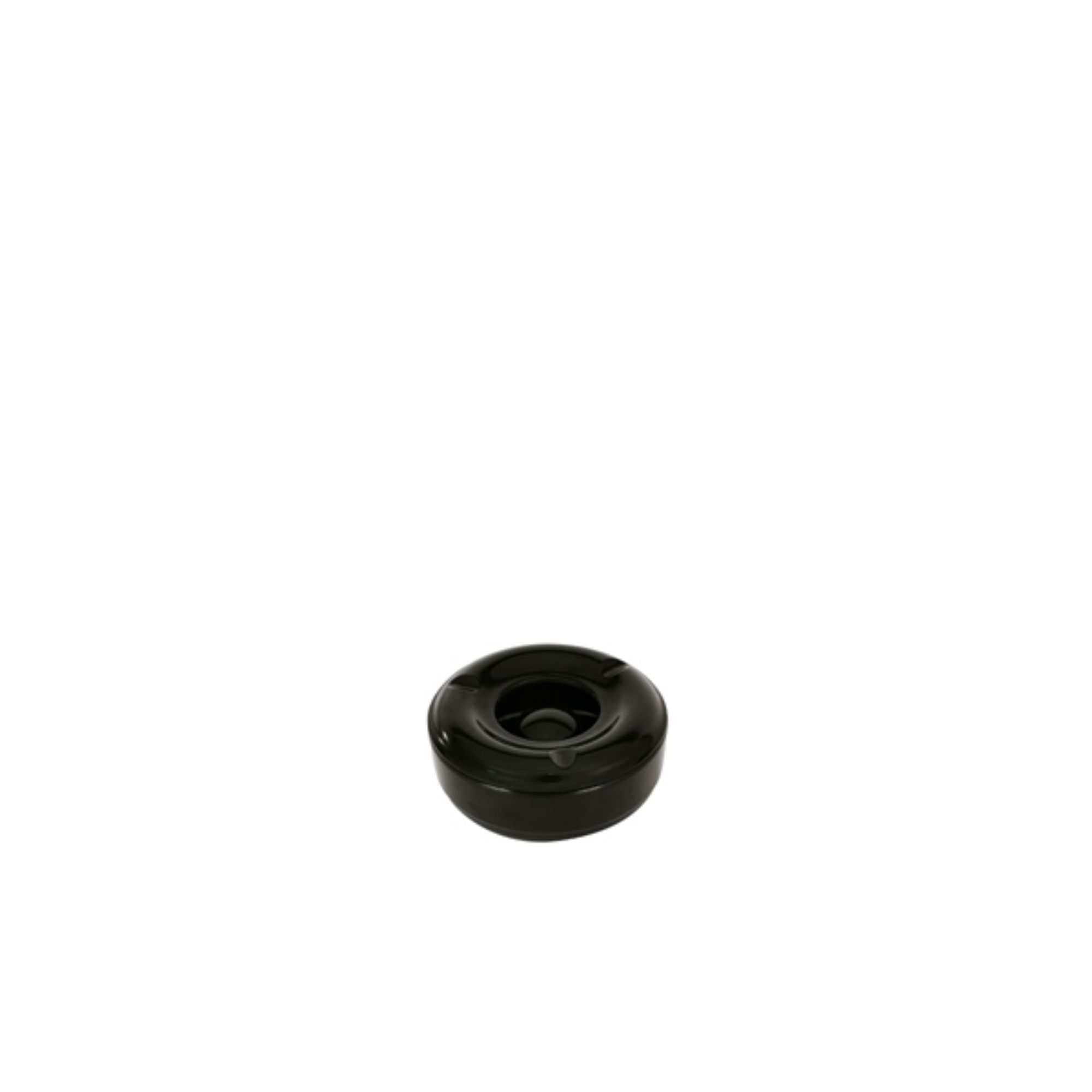 Picture of Windproof Melamine Ashtray - Base + Lid 5.75" - AT-WIND