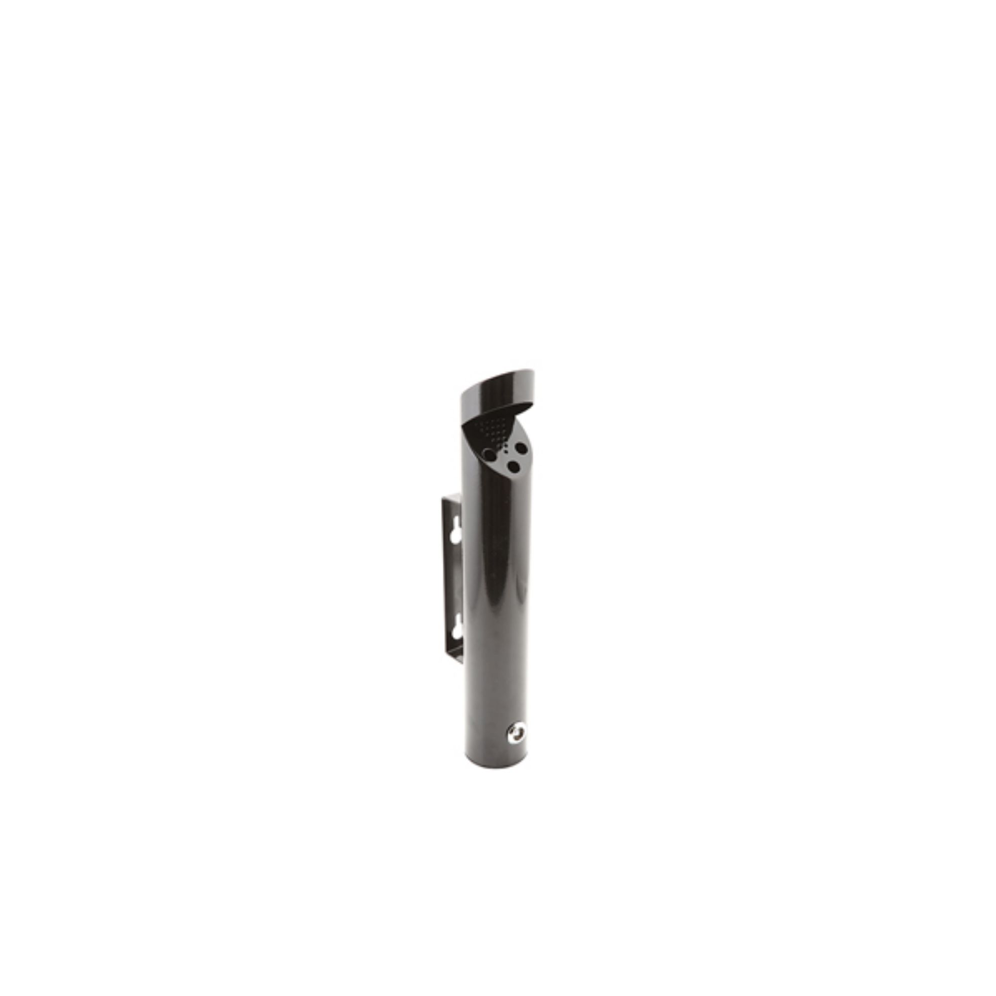 Picture of Cylinder Wall-Mounted Black Ashtray 46X7.5cm - AT-CYL-BLK