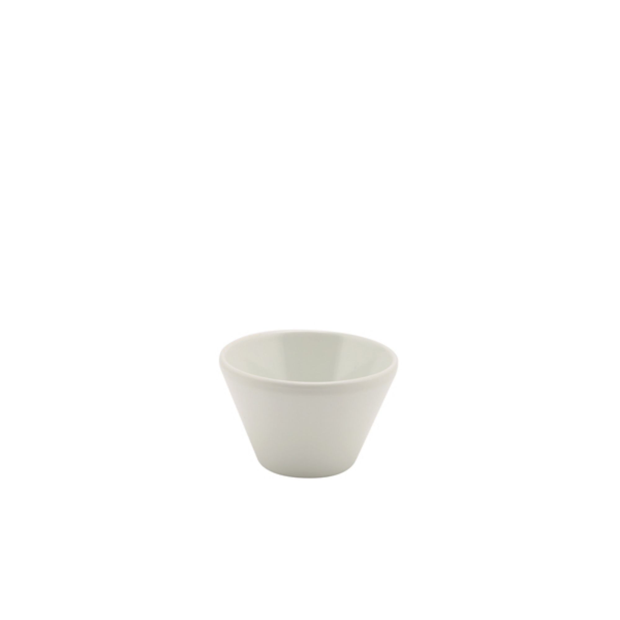 Picture of White Melamine Conical Buffet Bowl 8.5cm - MELCB-10