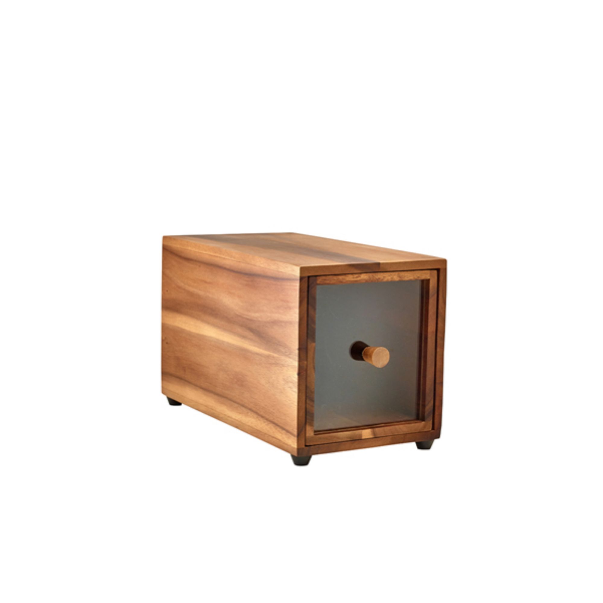 Picture of GenWare Acacia Wood Bread Box GN 1/3 - WBB-3218