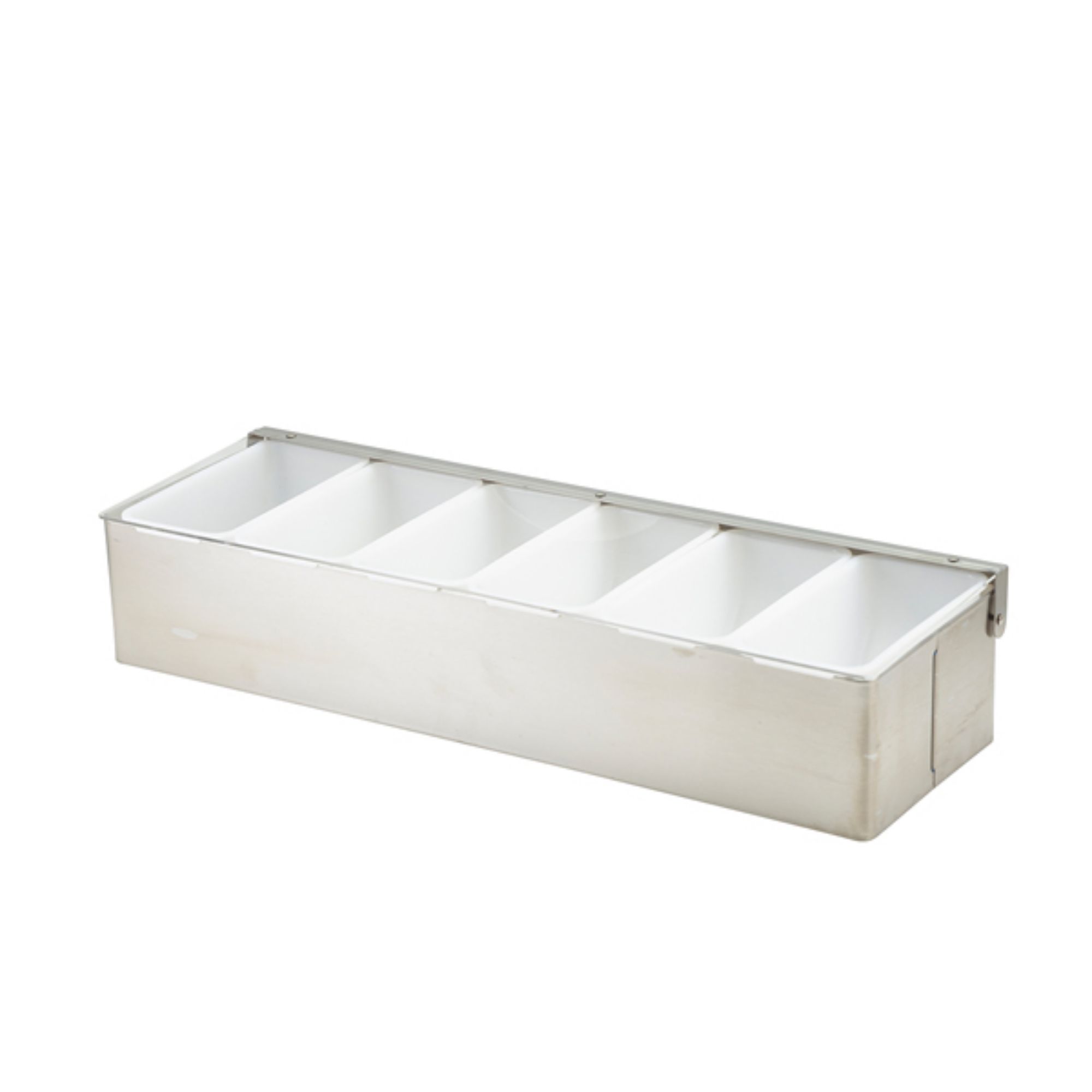 Picture of GenWare 6 Part Stainless Steel Condiment Holder - 014-6