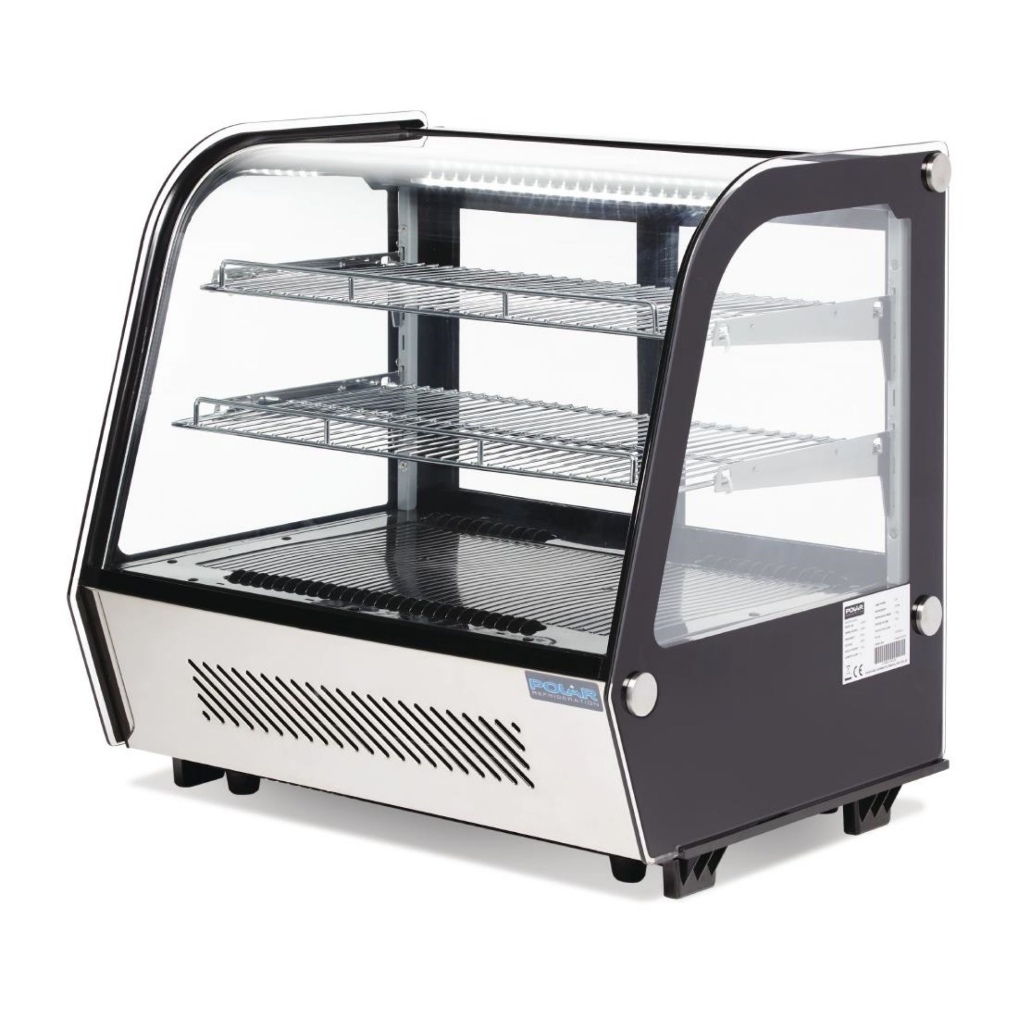 Picture of Polar G-Series Energy Efficient Countertop Food Display Fridge Black 120Ltr - GP292