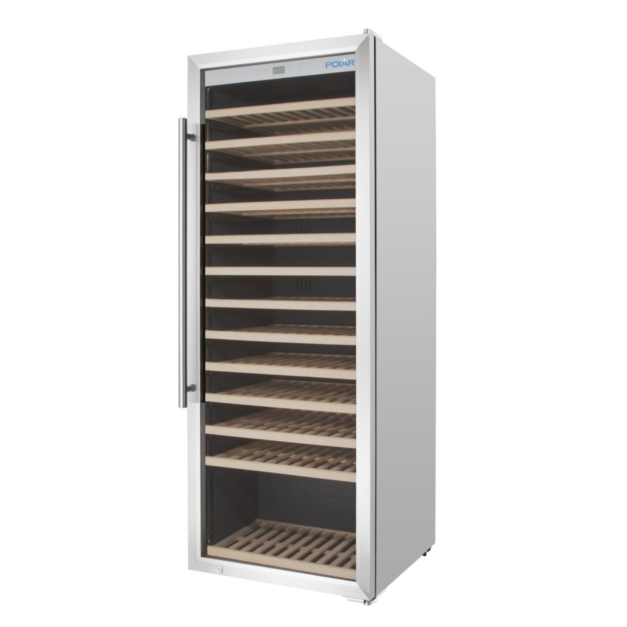 Picture of Polar G-Series Single Zone Wine Fridge Stainless Steel 126 bottles - GM888