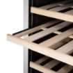 Picture of Polar G-Series Single Zone Wine Fridge Stainless Steel 126 bottles - GM888