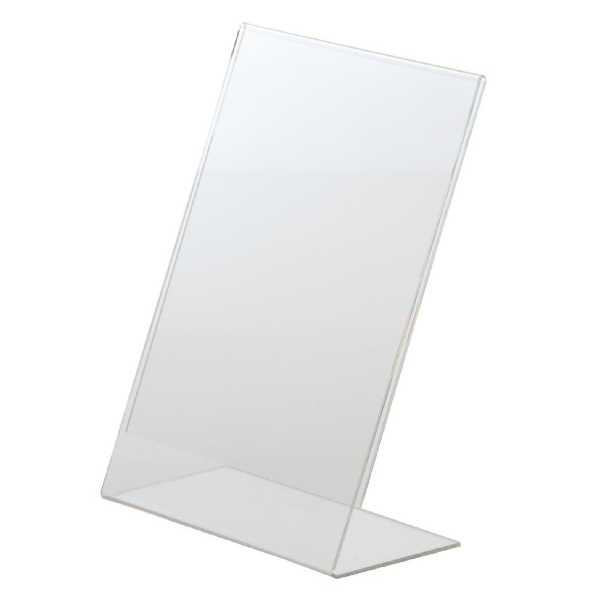 Picture of Slanted Acrylic Menu Holder A5 - CC444