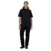 Picture of Southside Harlem Short Sleeve Chef Jacket Black Size M - BA115-M