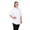 Picture of Southside Harlem Chefs Jacket White Short Sleeve Mesh Size L - BA116-L