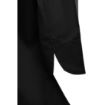 Picture of Whites Ladies Fitted Chef Jacket Black Size M - BA110-M