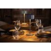Picture of Olympia Lucca Table Lamp Squared Dome Grey 300mm - HZ215