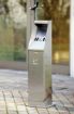 Picture of Standing ashtray, silver - 860002