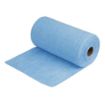 Picture of Nisbets Essentials Blue Micro Fibre Cloth 300x300mm - Roll of 50 tear-off sheets - HA817