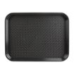 Picture of Olympia Kristallon Polypropylene Fast Food Tray Black Medium 415mm - P501