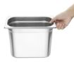 Picture of Vogue Stainless Steel 1/4 Gastronorm Tray 200mm - K823
