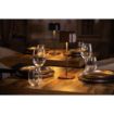 Picture of Olympia Lucca Table Lamp Squared Dome Chestnut 300mm - HZ213