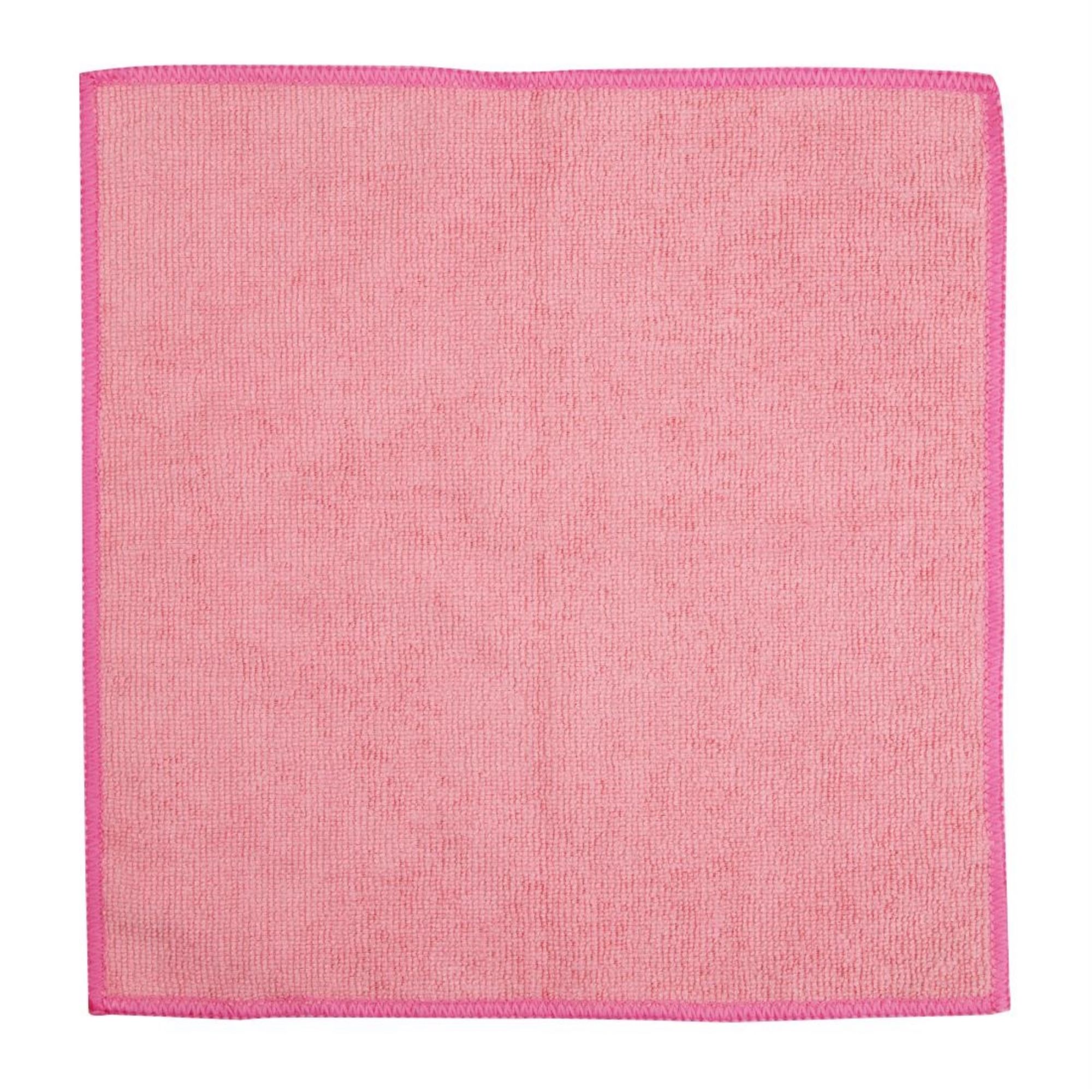 Picture of Jantex Microfibre Cloths Pink (5 Pack) - HX271