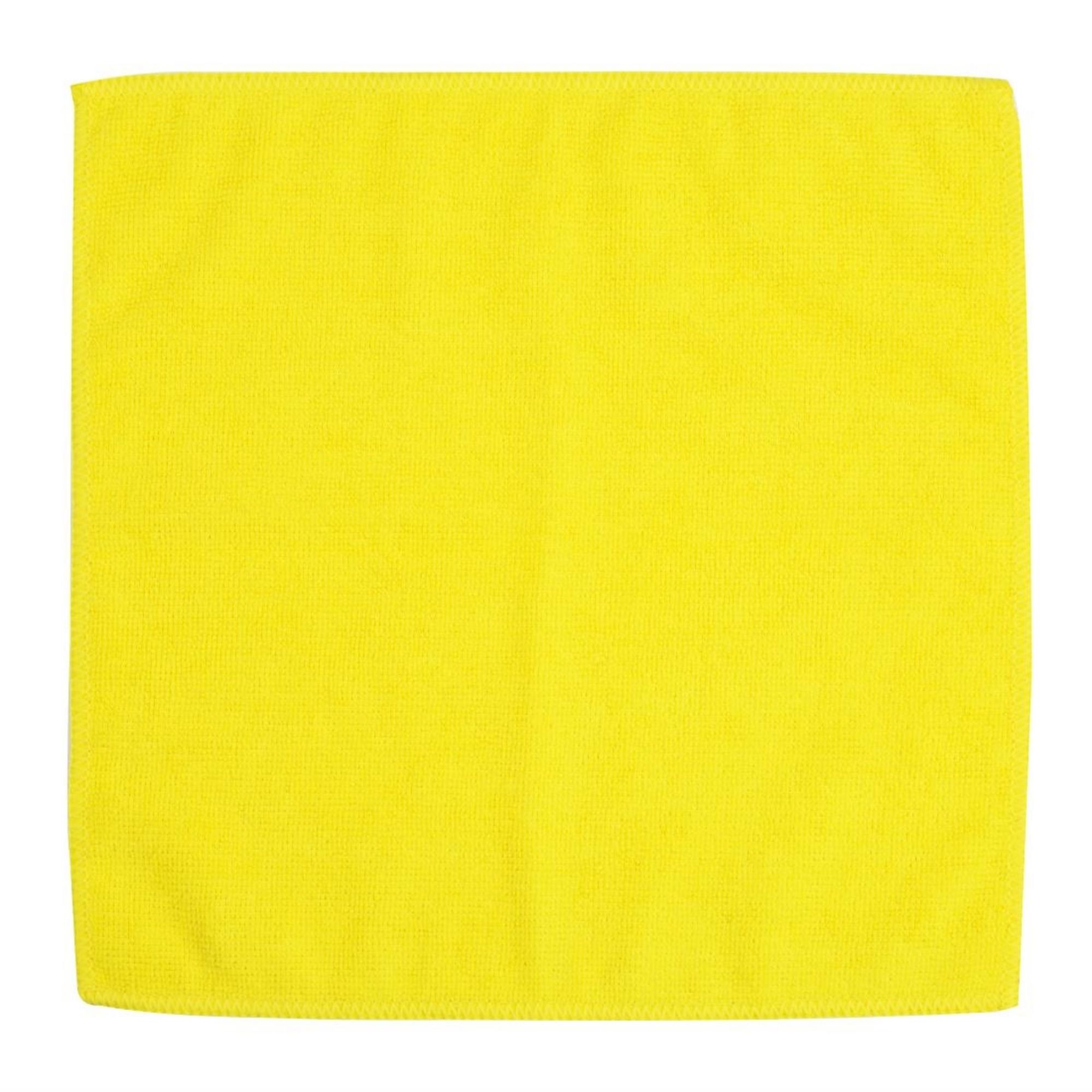 Picture of Jantex Microfibre Cloths Yellow (5 pack) - HX272