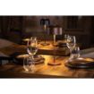 Picture of Olympia Siena Table Lamp Round Dome Chestnut 300mm - HZ209