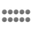 Picture of Jantex Galvanised Steel Scourers (10 Pack) - HX268