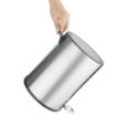 Picture of Jantex Pedal Bin Brushed Steel 6Ltr - HT479