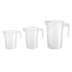Picture of Nisbets Essentials Polypropylene Measuring Jug 1Ltr - HB203