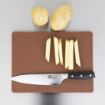Picture of Hygiplas Low Density Brown Chopping Board Small 305x229x12mm - GH792