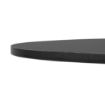 Picture of Bolero Matte Black Round Outdoor Table Top 600mm - FU531