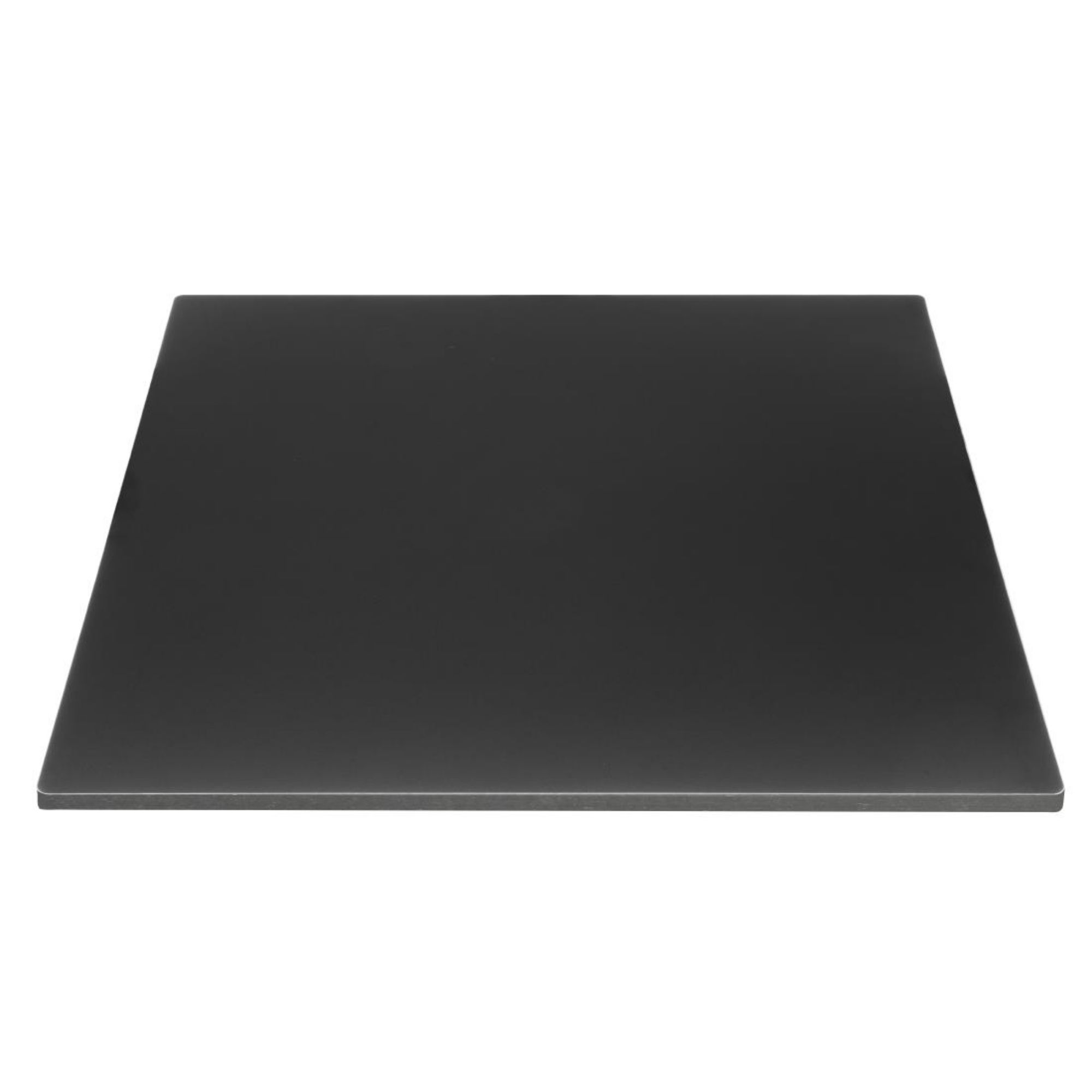 Picture of Bolero Matte Black Square Outdoor Table Top 700mm - FU530