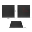Picture of Bolero Matte Black Square Outdoor Table Top 700mm - FU530