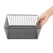 Picture of Olympia Wire Food Display Tray Square Black 280x280x100mm - DP673