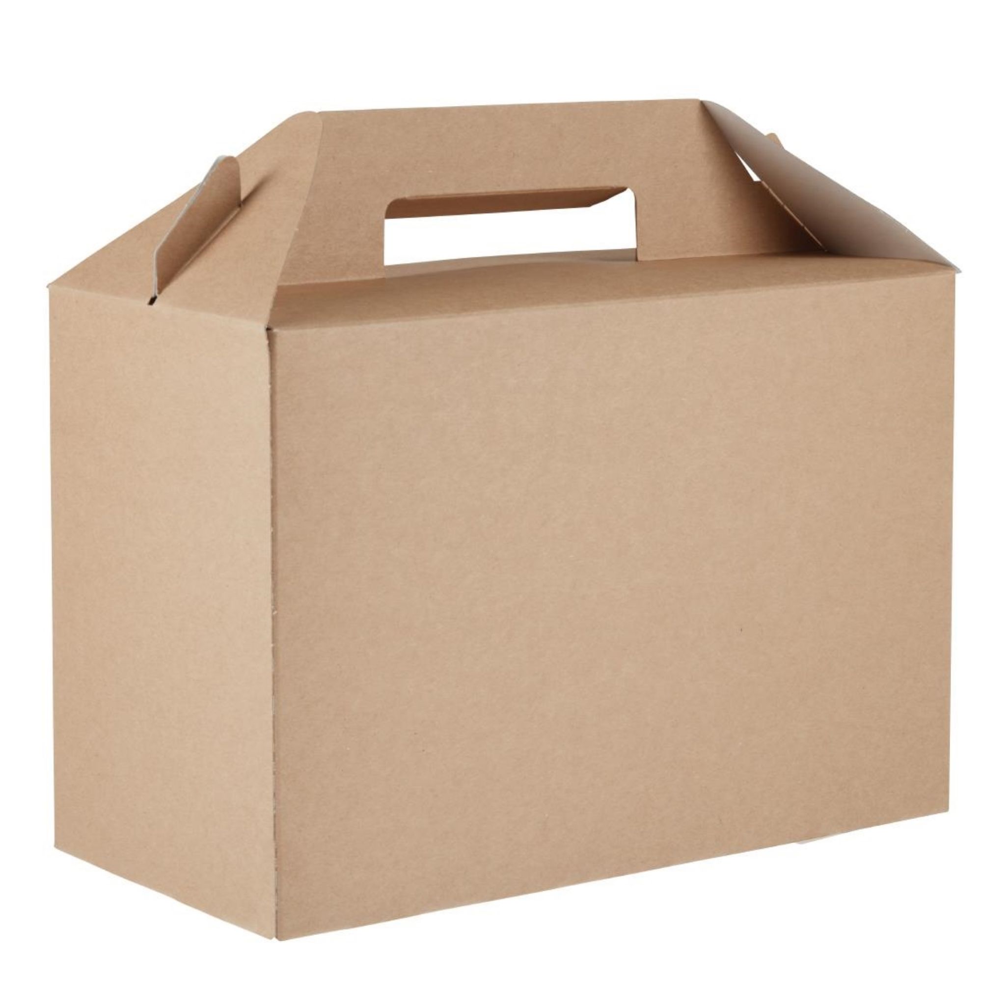 Picture of Colpac Recyclable Kraft Gable Boxes Large (125 Pack) - FA362
