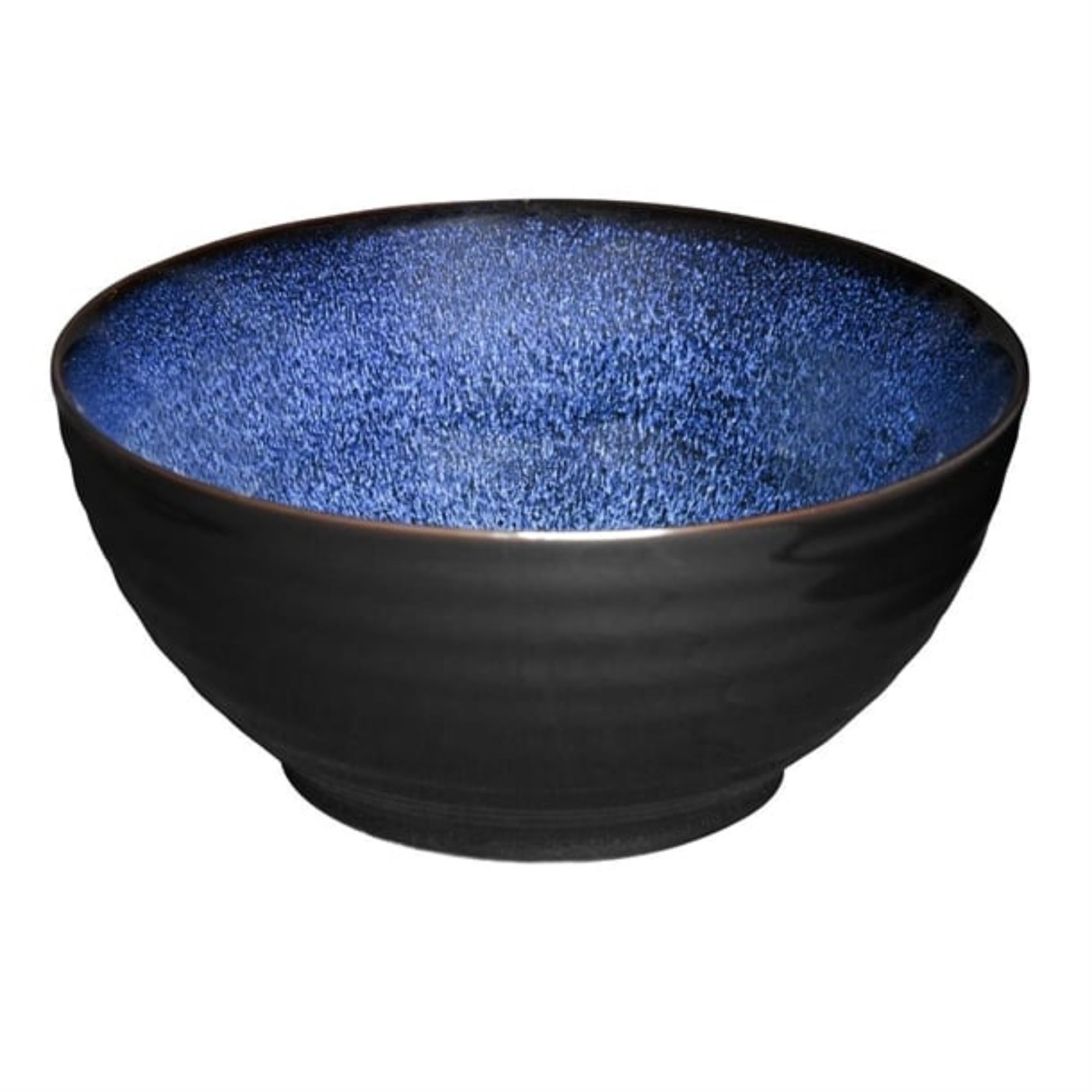 Picture of Olympia Luna Midnight Blue Footed Bowls 205mm (4 Pack) - DZ776