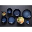 Picture of Olympia Luna Midnight Blue Footed Bowls 150mm (6 Pack) - DZ775