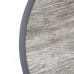 Picture of Bolero Fibre Glass Round Table Top Wood Effect 580mm - DL486
